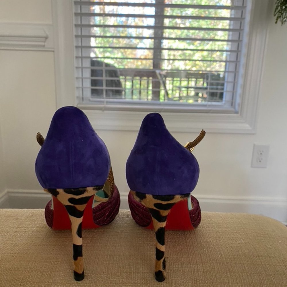 Multi-colored Louboutin Sandal - Picture 2 of 5